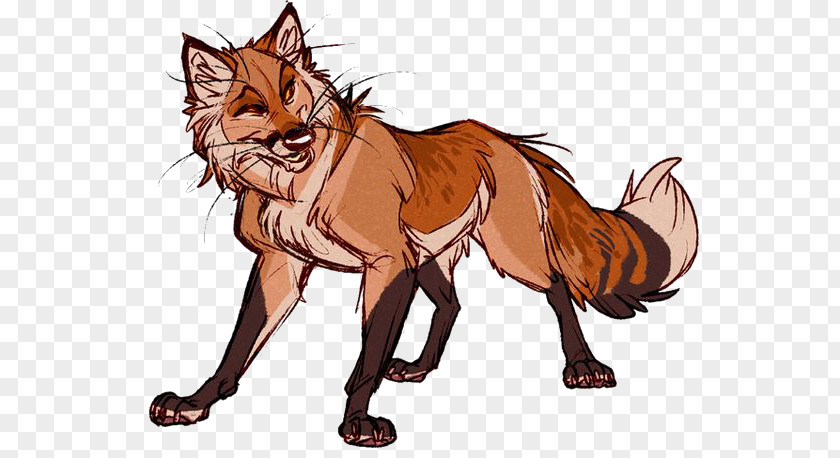 Fox Red Drawing Illustration PNG