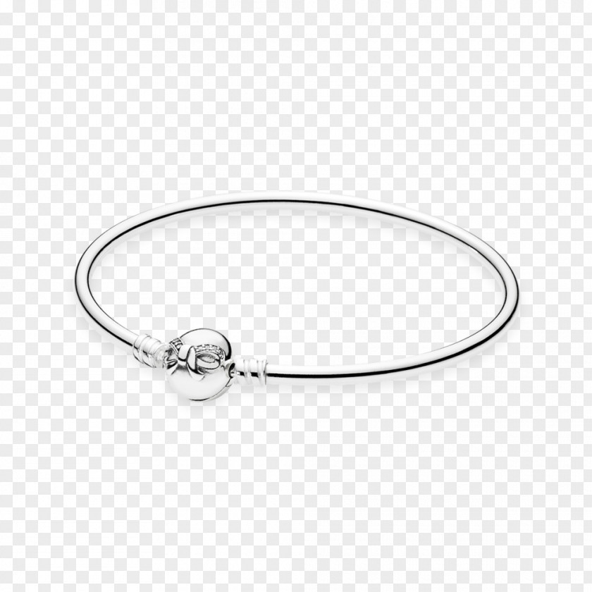 Silver Bracelet Bangle Pandora Earring PNG
