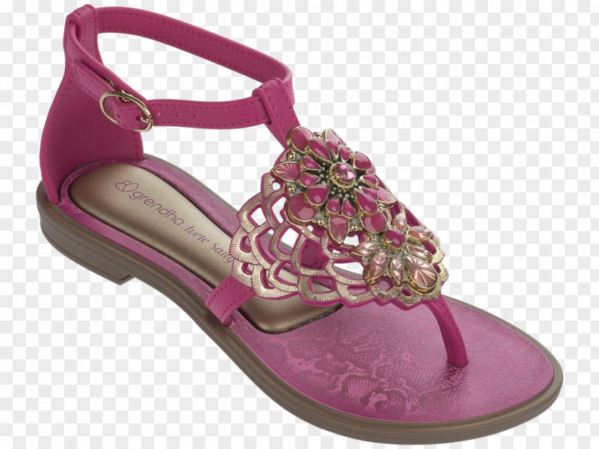 Sandal Grendha Ivete Sangalo Ilumina Shoe Pink PNG