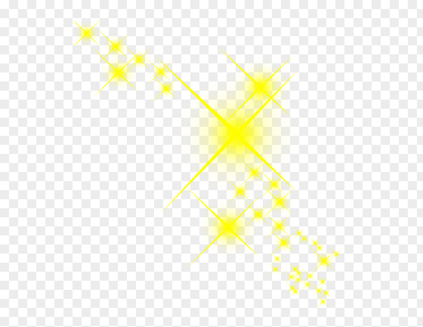 Yellow Star Leaf Sky Wallpaper PNG