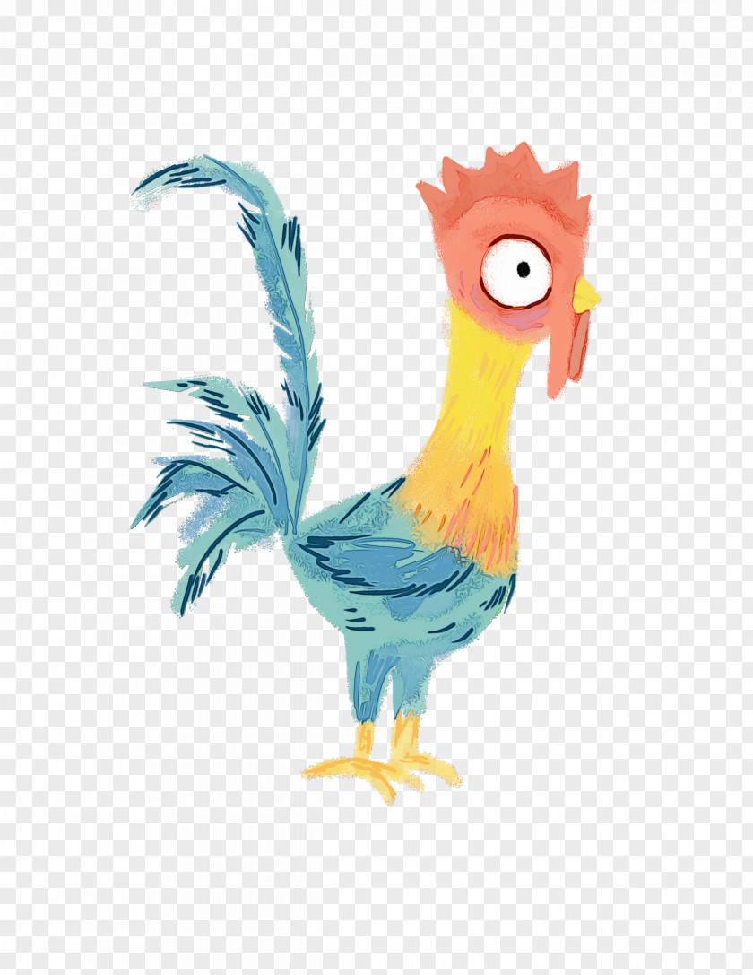Chicken Rooster Bird Cartoon Beak PNG
