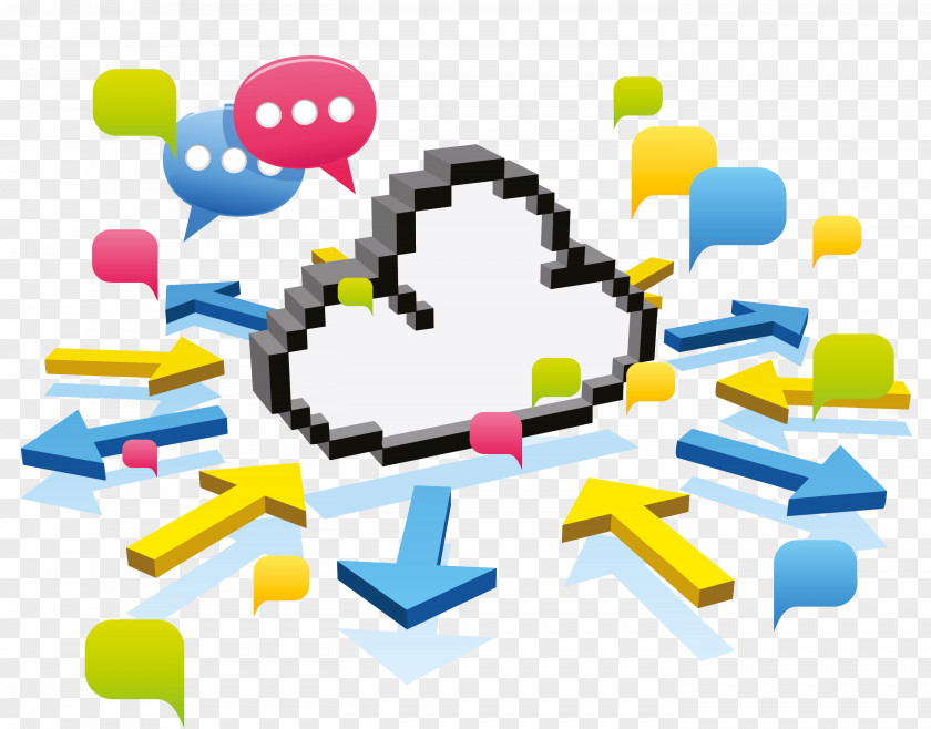 Cloud Data Transmission Computing Computer Network PNG
