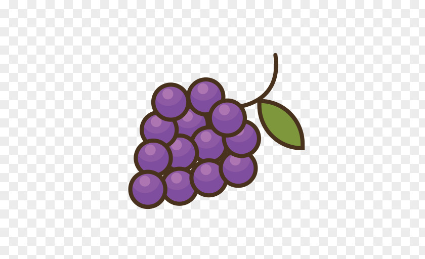 Grape Grapevine Family Fruit Purple Violet PNG