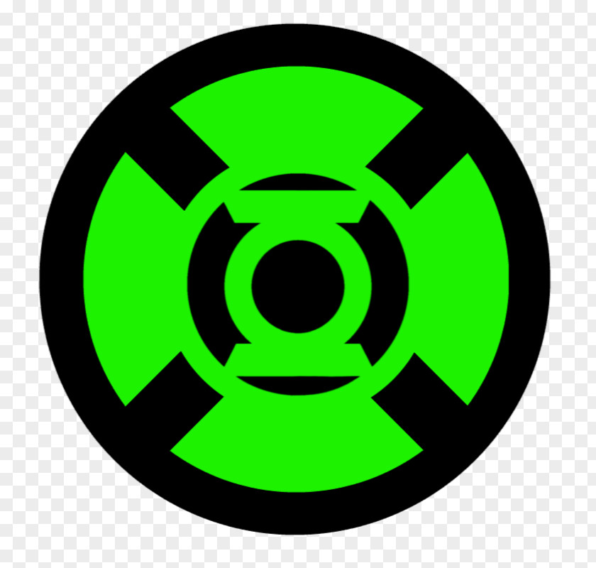 Latern Green Lantern Corps Hal Jordan Black Logo PNG