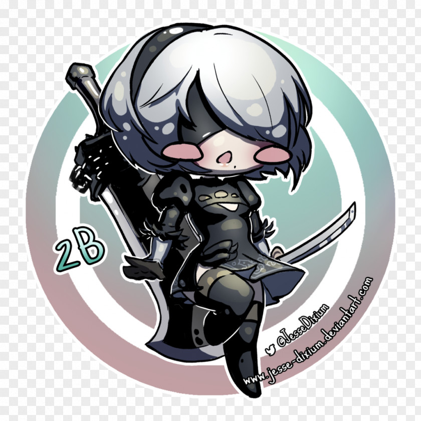 Nier: Automata Fan Art Character PNG