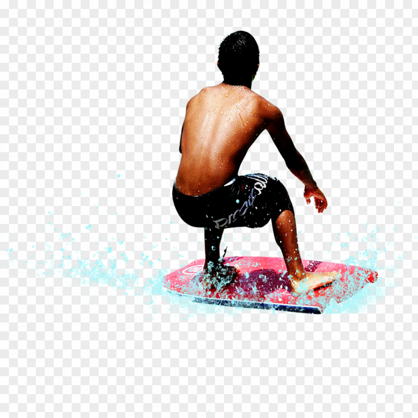 People Surfing Download PNG