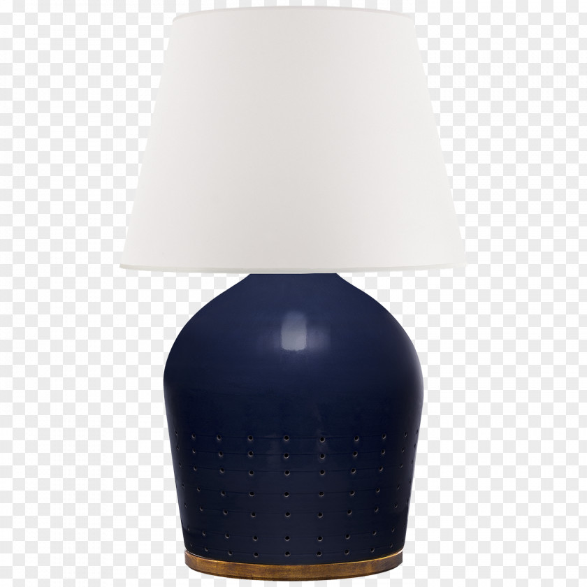 Small Pottery Lamps Product Design Cobalt Blue Bottle PNG