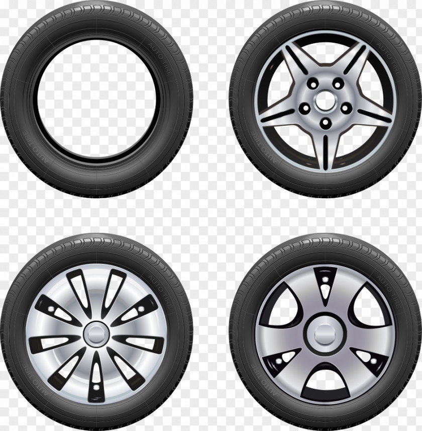 Vector Car Tires Tire Logo Wheel PNG