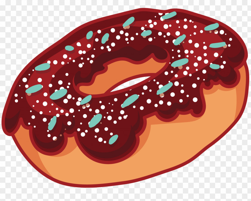 A Donut Doughnut Illustration PNG