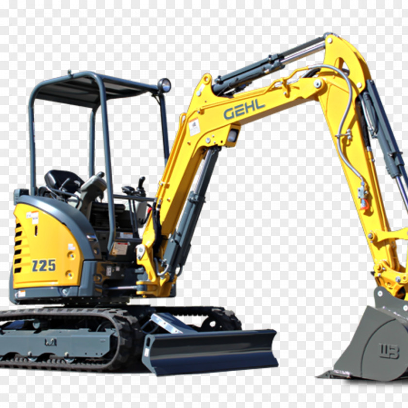 Backhoe Loader John Deere Gehl Company Compact Excavator Heavy Machinery Architectural Engineering PNG