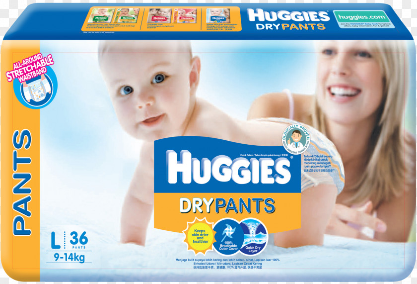 Child Diaper Huggies Pull-Ups Toddler Training Pants PNG