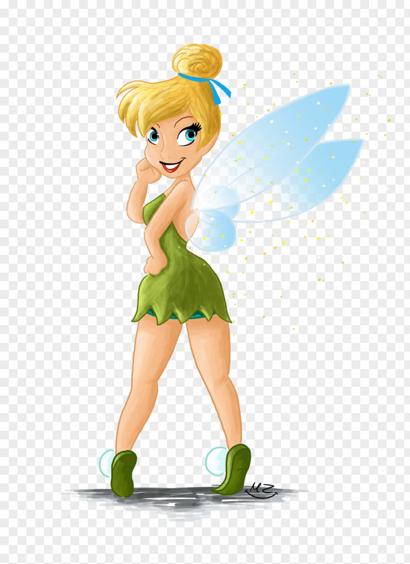 Fairy Tinker Bell Cartoon Drawing PNG