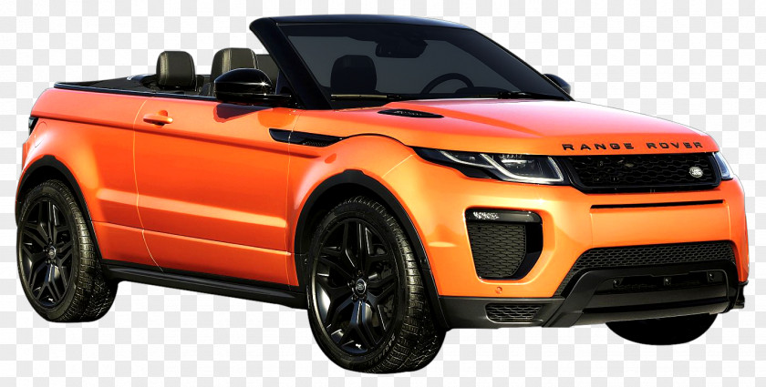 Land Rover Range Evoque Convertible Sport Utility Vehicle Car PNG