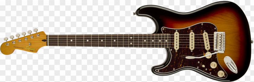 Musical Instruments Fender Stratocaster Squier Deluxe Hot Rails Classic Vibe 50s Electric Guitar 60s PNG