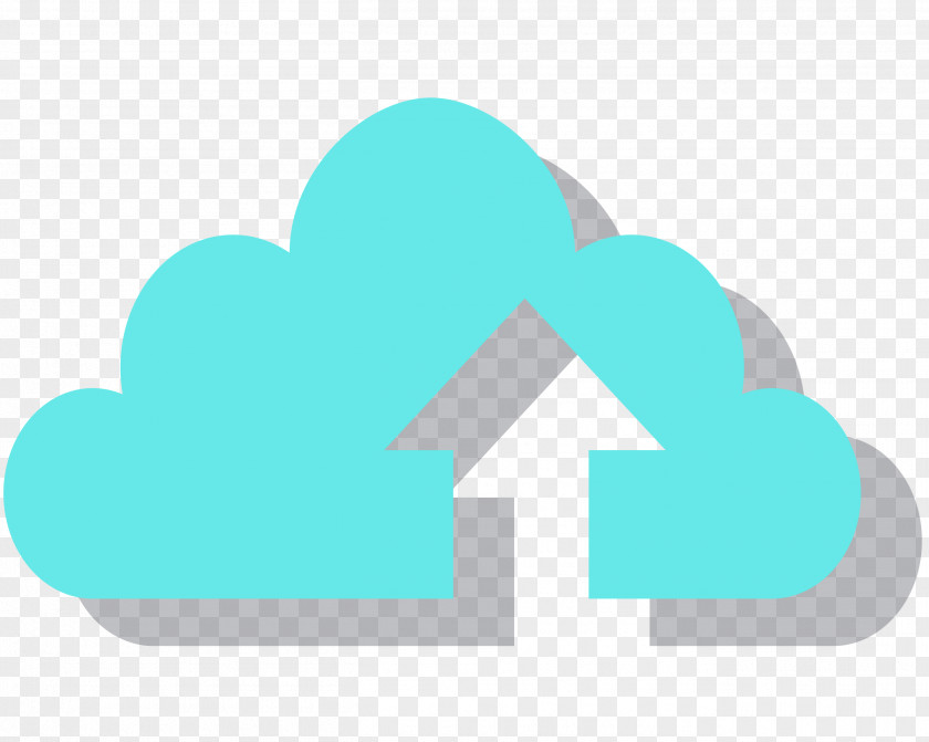 Vector Flattened Cloud Upload Download Icon PNG