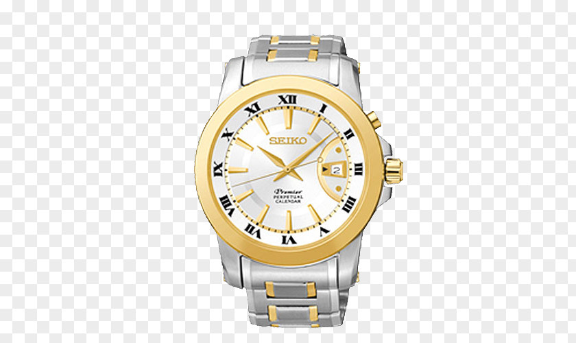 Watch Seiko Perpetual Calendar Clock PNG