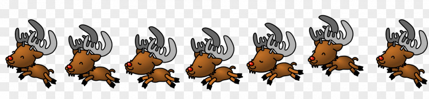 Dance Reindeer Cliparts Rudolph Santa Claus Clip Art PNG