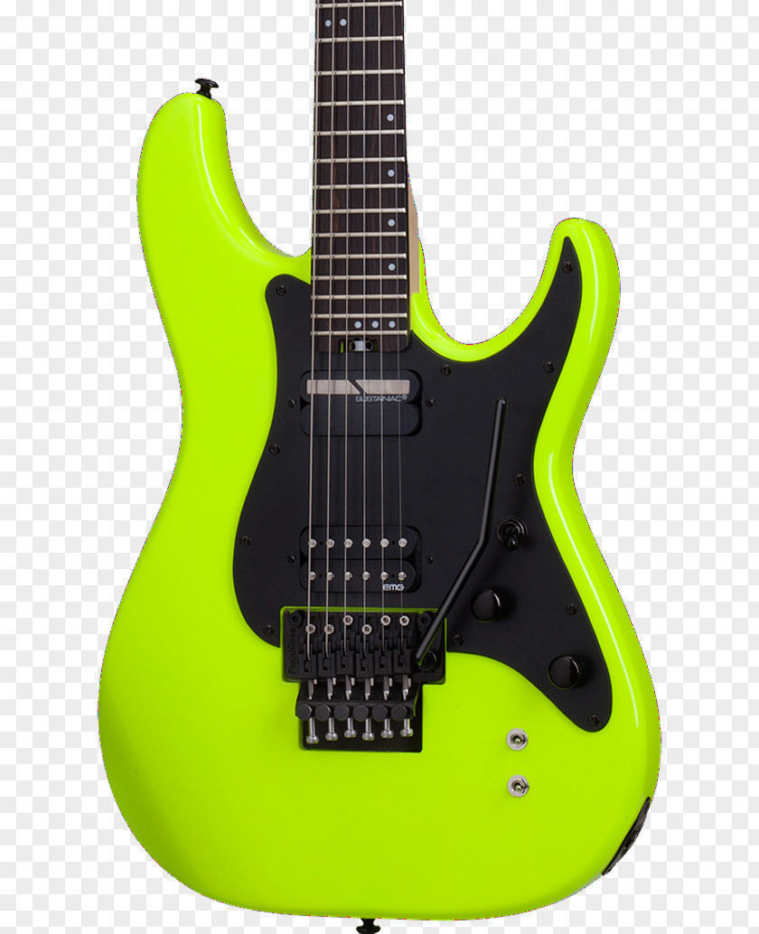 Electric Guitar Schecter Research Sun Valley Super Shredder FR Solid Body PNG