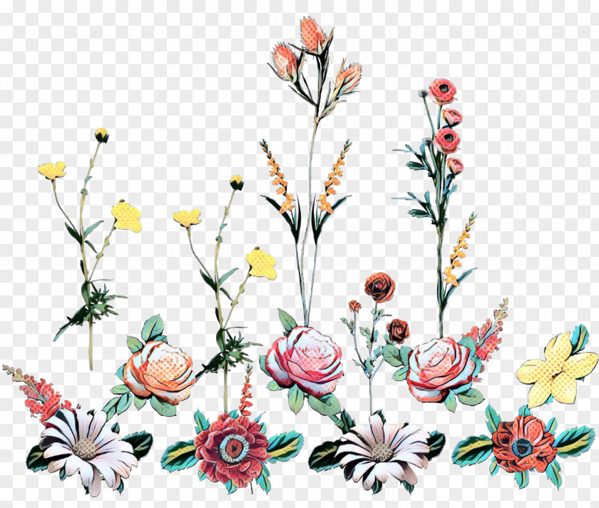 Floral Design Illustration Cut Flowers Clip Art PNG