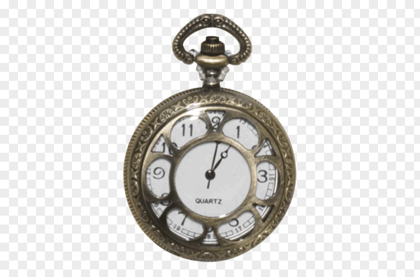 Steampunk Necklace Pocket Watch Costume PNG