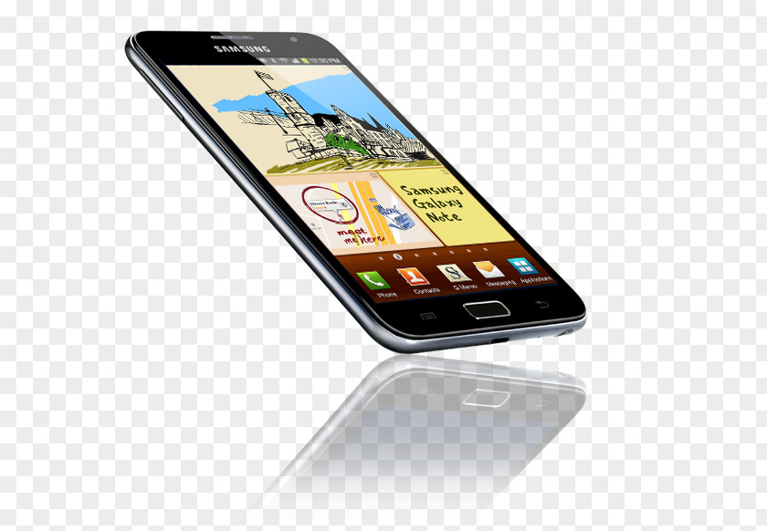 Android Samsung Galaxy Note II LG Optimus Vu Phablet PNG