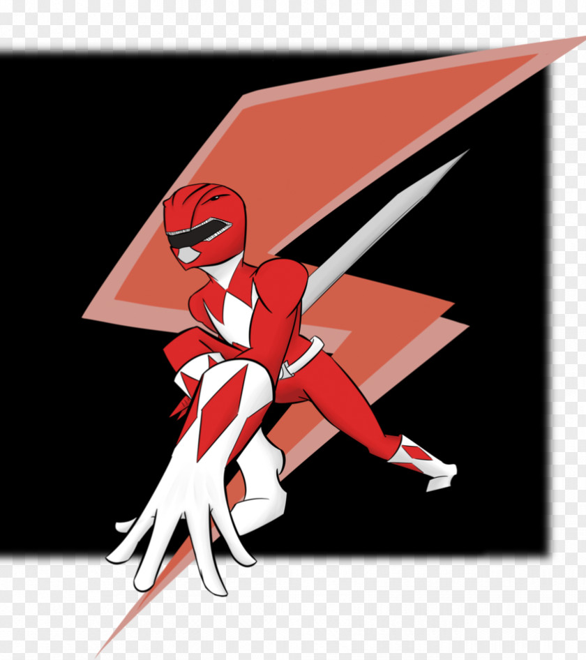 Cartoon Power Ranger Red Jason Lee Scott Tommy Oliver Character PNG