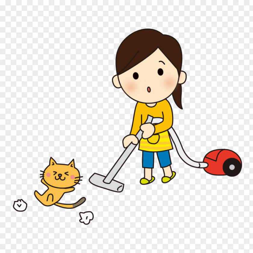 Housewife 掃除 埃 Cleaning Vacuum Cleaner Housekeeping PNG