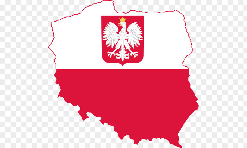 Poland Flag Of National Map PNG
