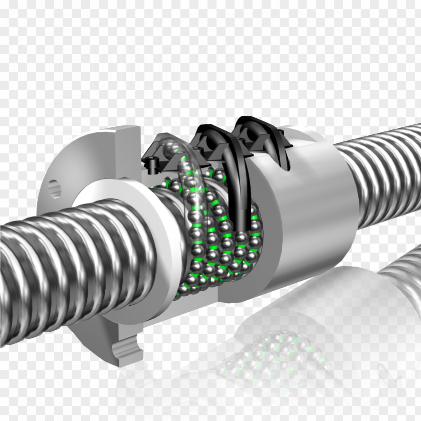 Screw Thread Ball Leadscrew Bearing PNG