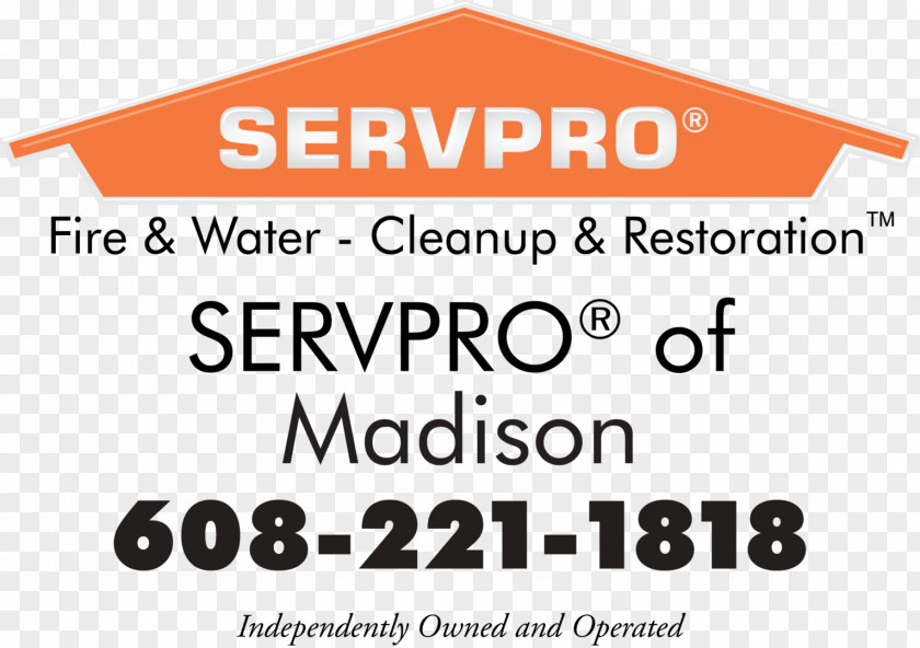 Servpro Of Madison Organization Document Logo PNG
