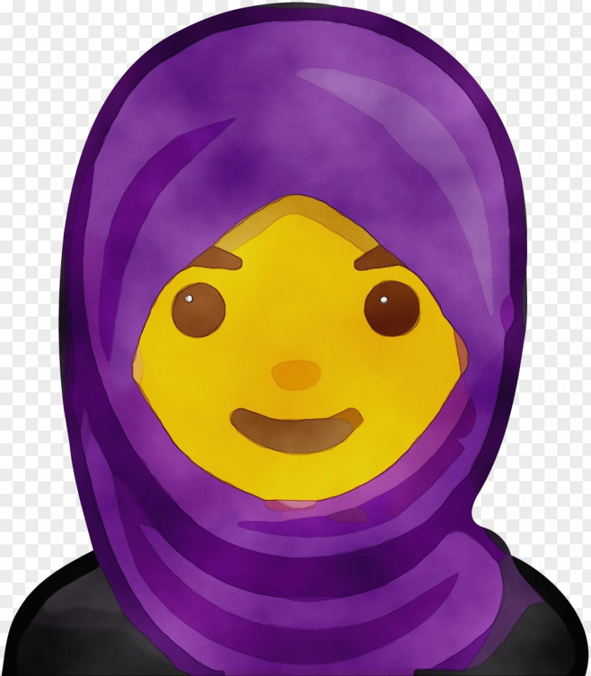 Violet Purple Yellow Smile PNG