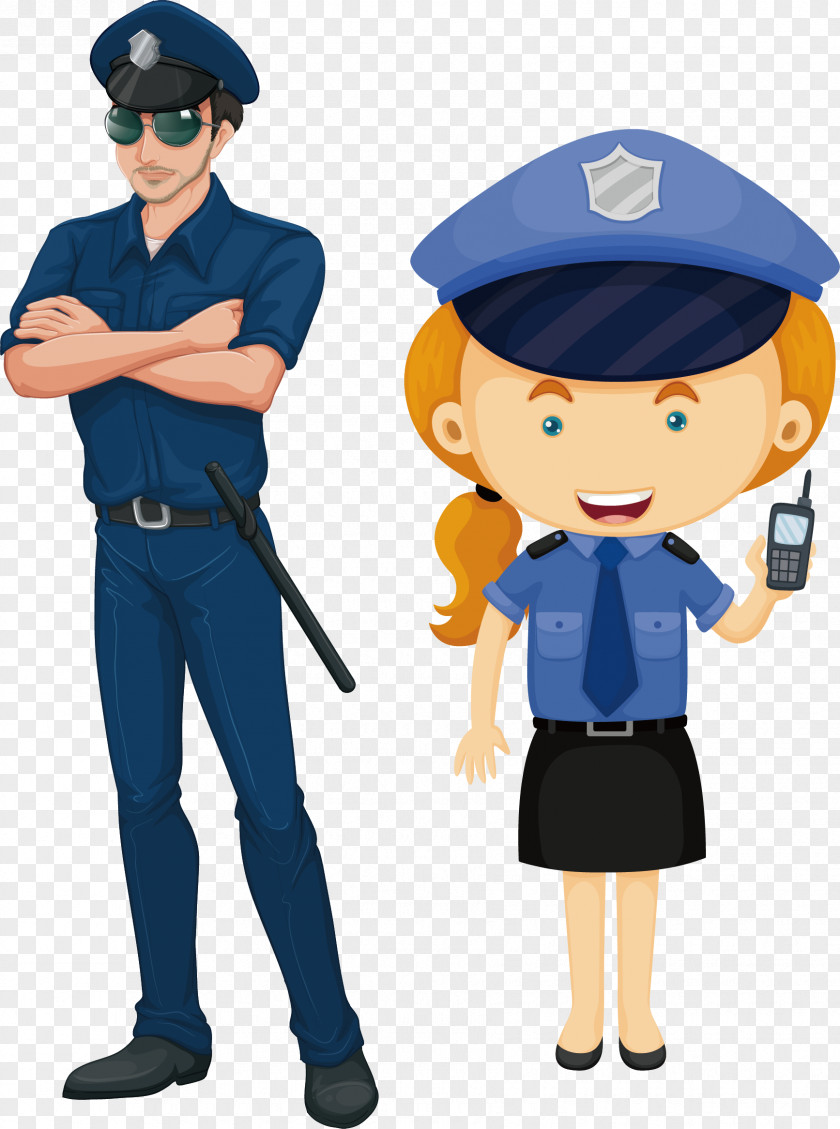 CO Alarm Police Officer Royalty-free Cartoon PNG