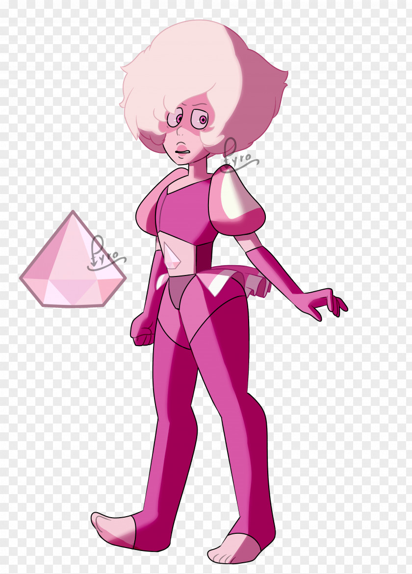 Diamond Fan Art Pink Jungle Moon PNG