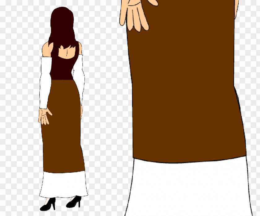 Dress Shoulder Animated Cartoon PNG