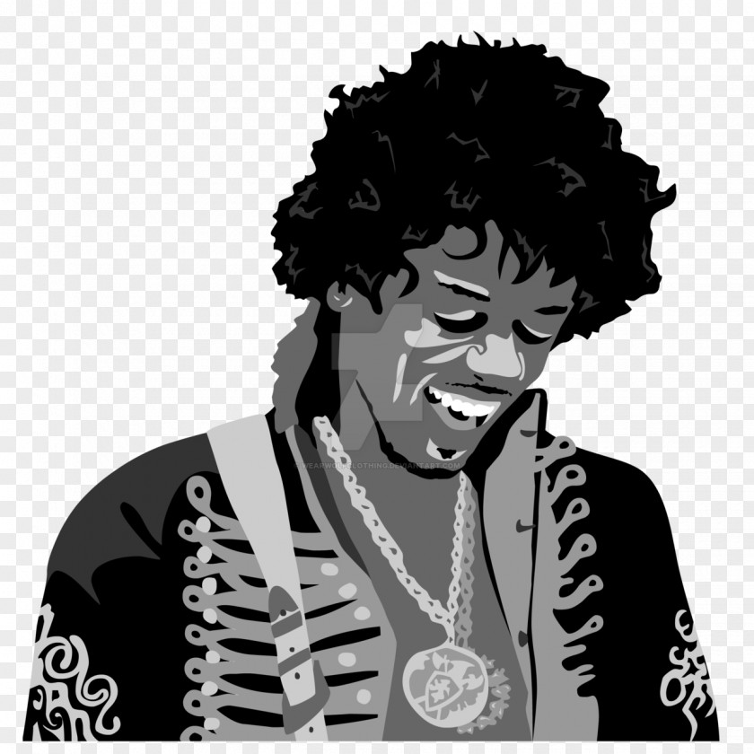 Jimi Hendrix Drawing T-shirt DeviantArt PNG