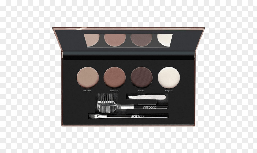 Most Wanted Eyebrow Palette Art Deco Make-up Cosmetics PNG