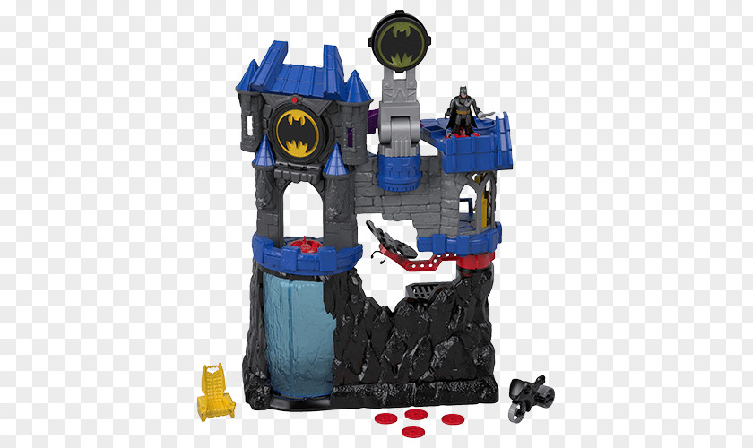 Toy Fisher-Price Imaginext DC Super Friends Wayne Manor Batcave Set PNG