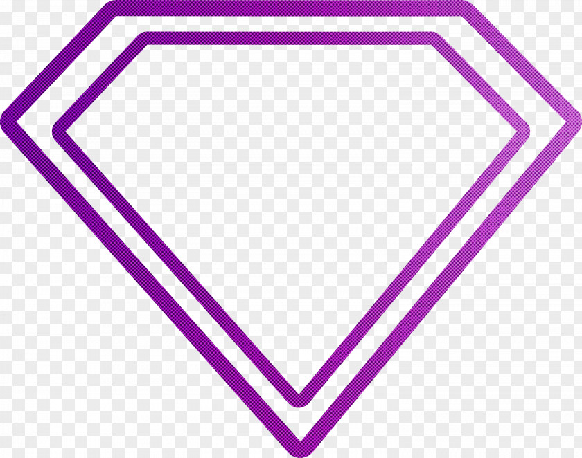 Triangle Angle Line Area Purple PNG
