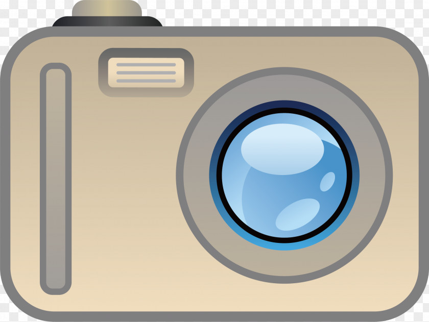 Camera Vector Element PNG