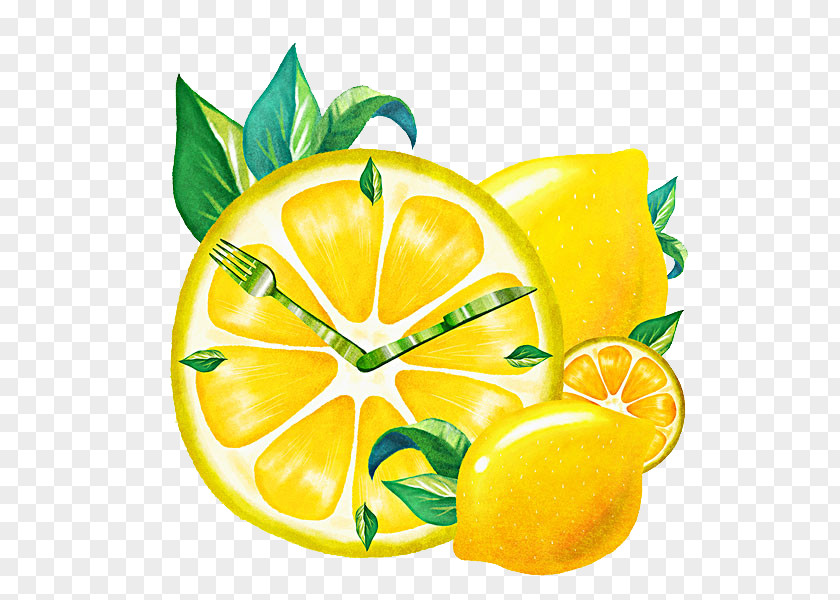 Cartoon Lemon PNG
