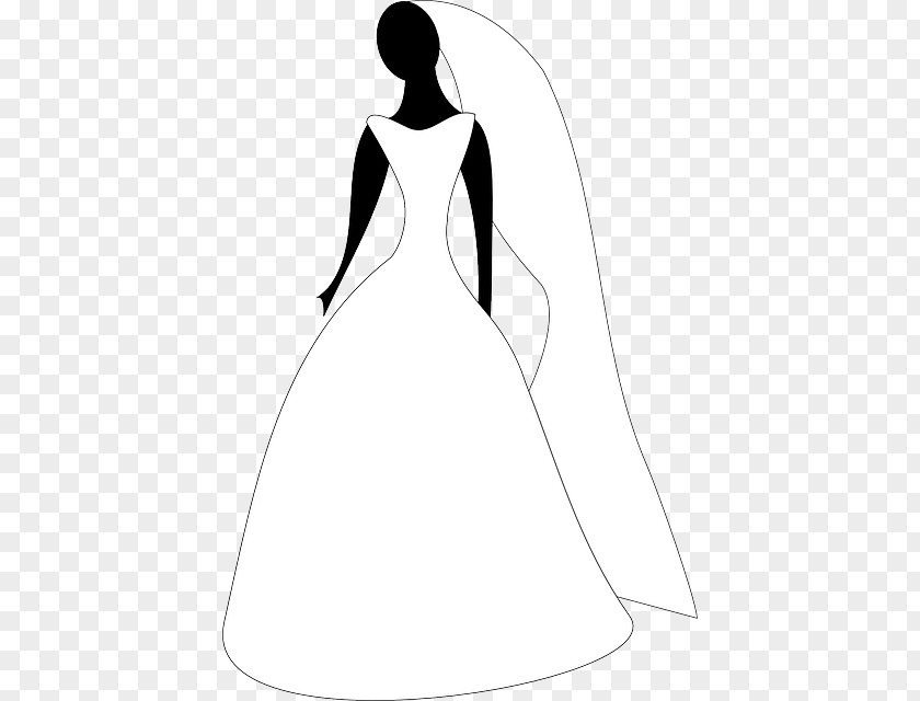 Elegant Dress Wedding Robe Clip Art Gown PNG