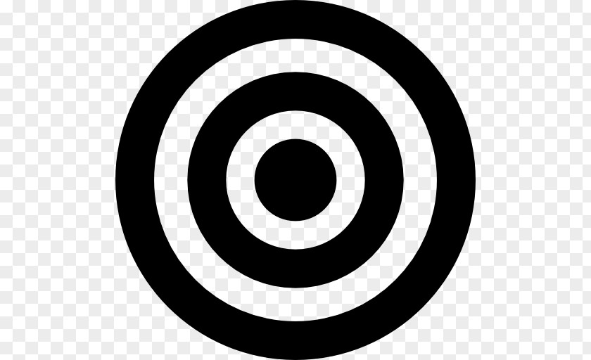 Flatten Icon Concentric Objects Symbol Circle PNG