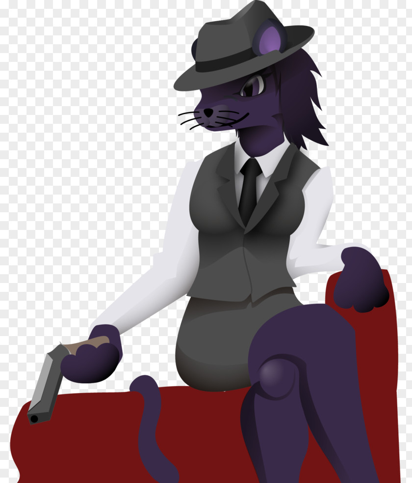 Horse Fedora Character Clip Art PNG