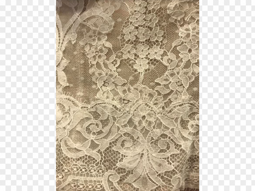 Lace Embroidery Brown PNG