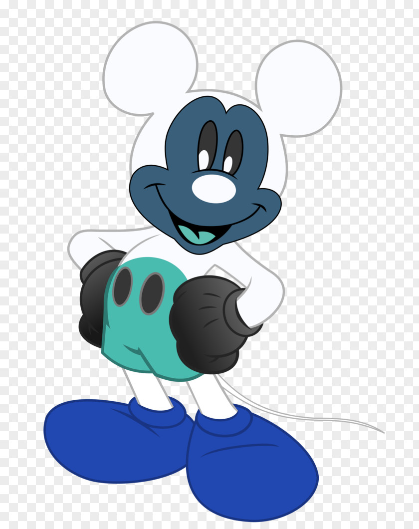 Positiv And Negativ Mickey Mouse Digital Art Clip PNG