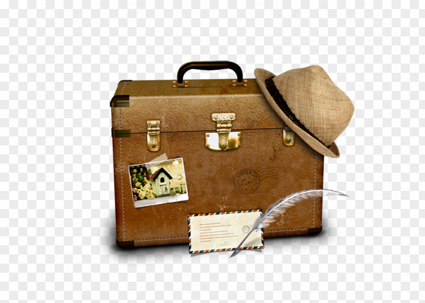 Suitcase Travel Tourism Icon PNG