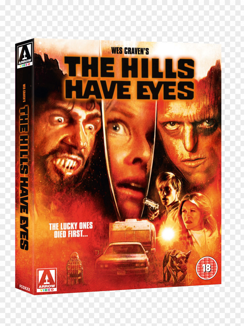 Wes Craven The Hills Have Eyes Blu-ray Disc Horror Arrow Films PNG