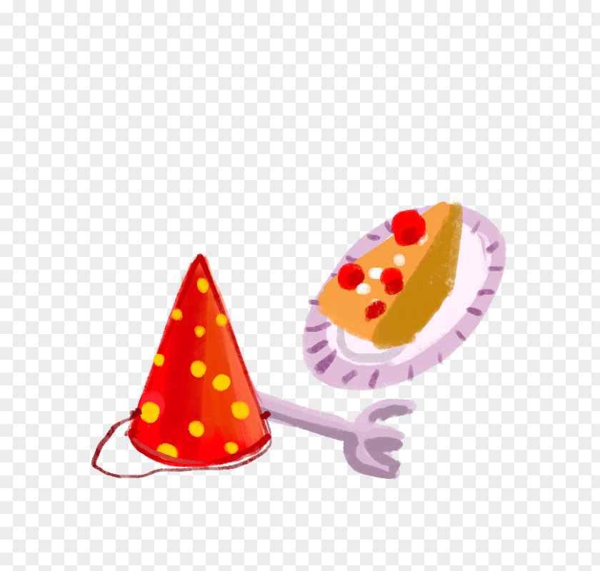 Birthday Elements Cake Hat Clip Art PNG
