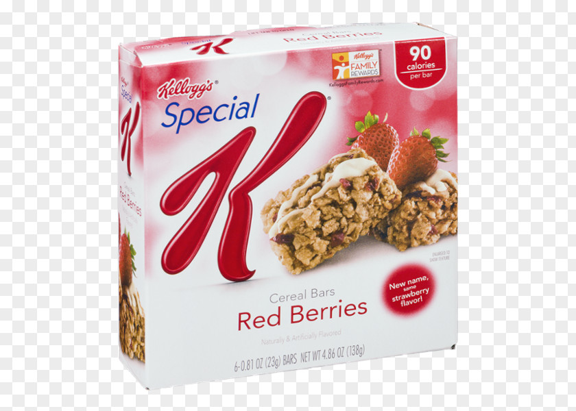 Breakfast Cereal Kellogg's Special K Red Berries Cereals Flapjack PNG