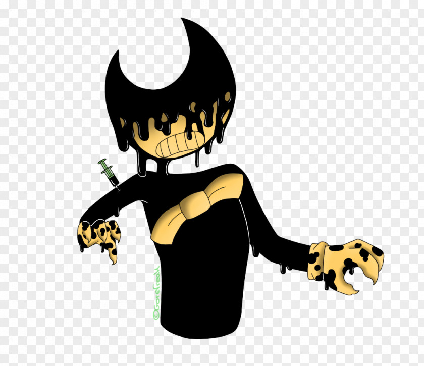 Fan Art Bendy And The Ink Machine Drawing Work Of PNG